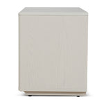 Annika 50cm Bedside Table - Ivory Oat Bedside Table Dwood-Core
