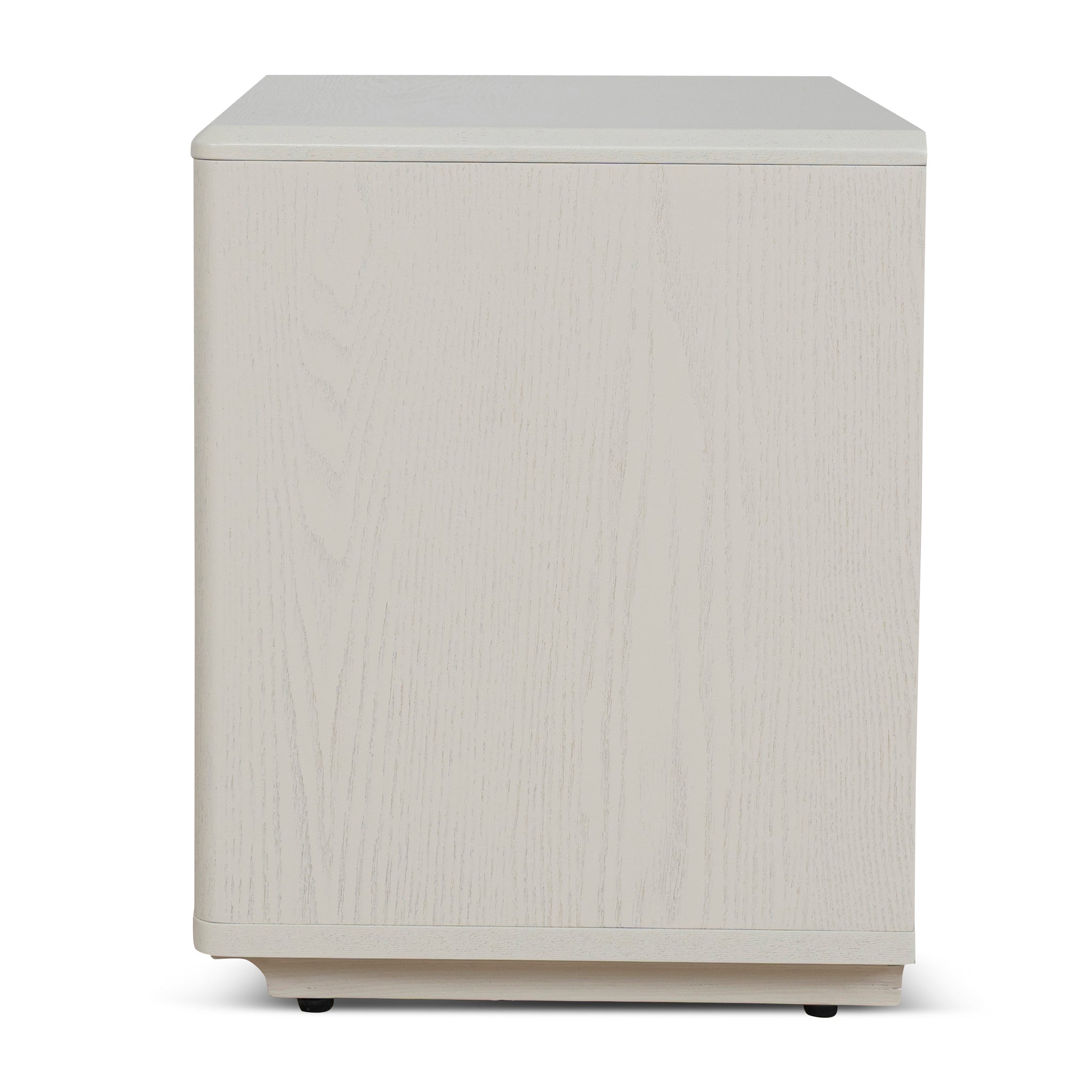 Annika 50cm Bedside Table - Ivory Oat Bedside Table Dwood-Core