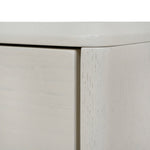Annika 50cm Bedside Table - Ivory Oat Bedside Table Dwood-Core