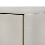 Annika 50cm Bedside Table - Ivory Oat Bedside Table Dwood-Core