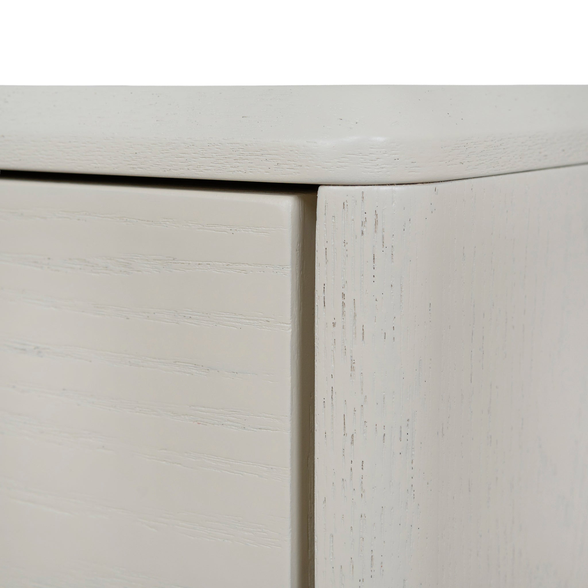 Annika 50cm Bedside Table - Ivory Oat Bedside Table Dwood-Core