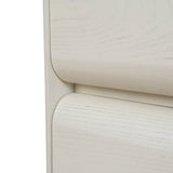 Annika 50cm Bedside Table - Ivory Oat Bedside Table Dwood-Core