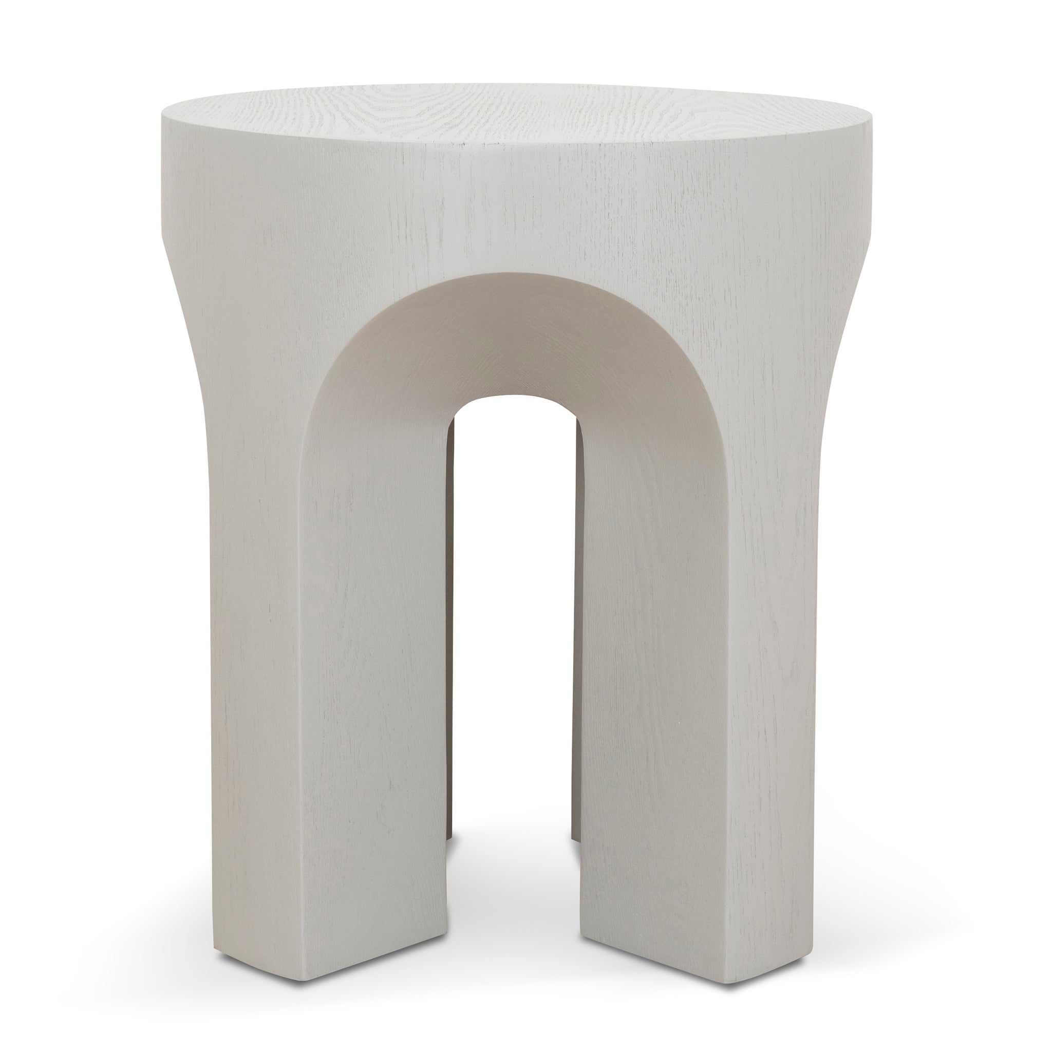 Jozi 49.5cm Round Side Table - Light Grey Side Table Dwood-Core
