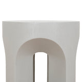 Jozi 49.5cm Round Side Table - Light Grey Side Table Dwood-Core