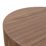 Jozi 49.5cm Round Side Table - Walnut Side Table Dwood-Core