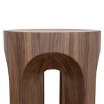 Jozi 49.5cm Round Side Table - Walnut Side Table Dwood-Core