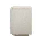 Sorell 50cm Travertine Bedside Table - Ivory Oat Bedside Table Dwood-Core