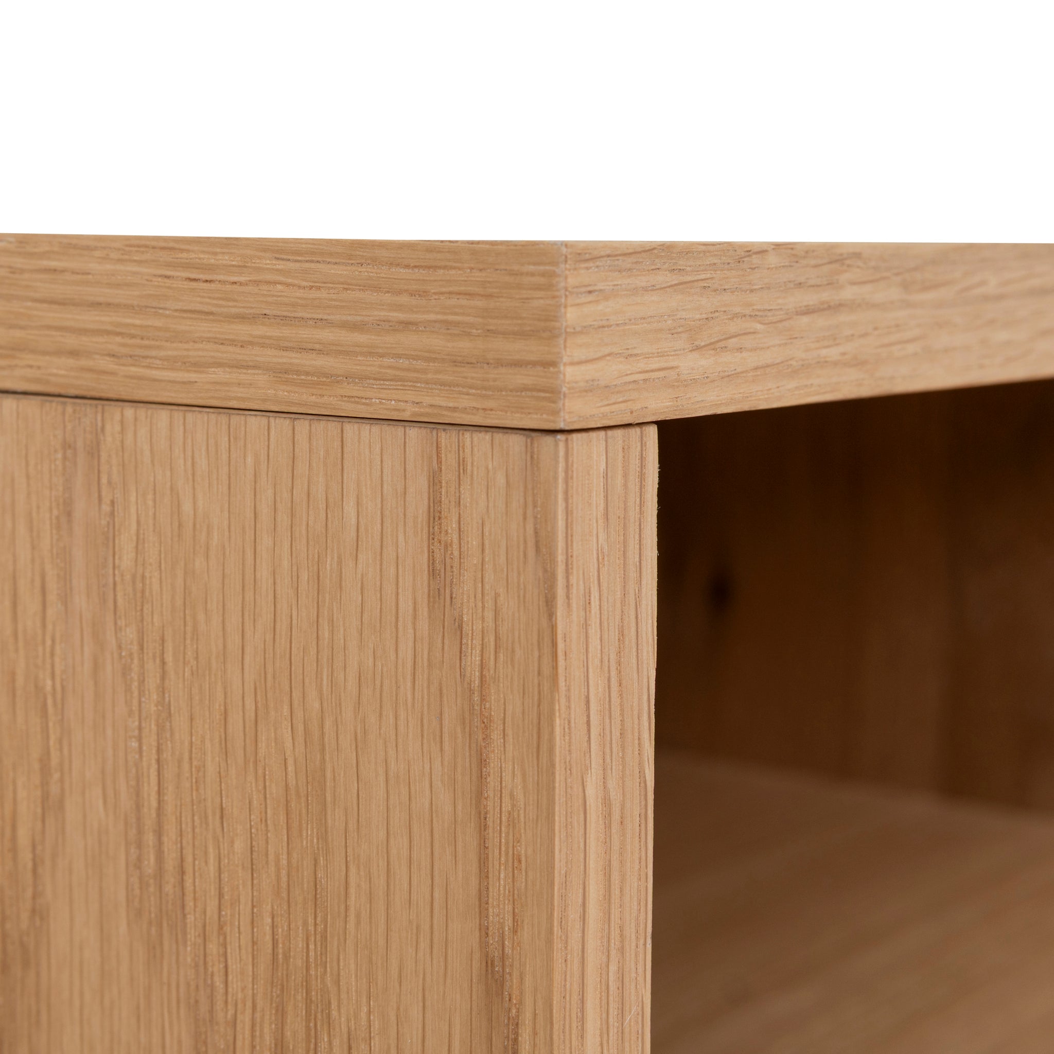 Haley 50cm Bedside Table - Natural Bedside Table KD-Core