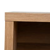 Haley 50cm Bedside Table - Natural Bedside Table KD-Core