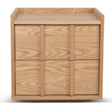 Kobus 50cm Bedside Table - Natural Bedside Table KD-Core