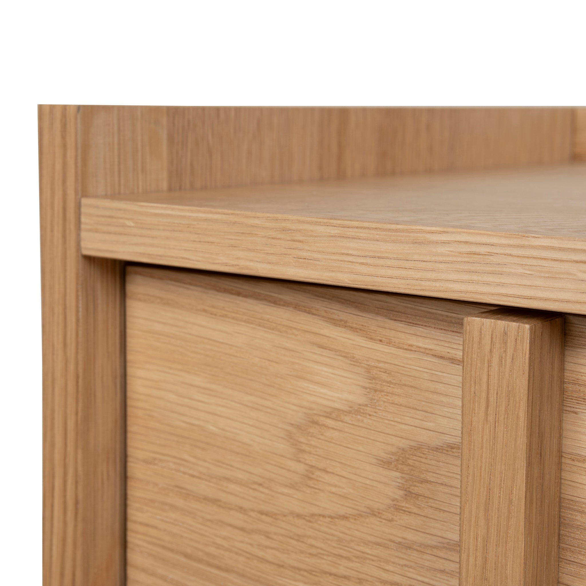 Kobus 50cm Bedside Table - Natural Bedside Table KD-Core