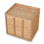 Kobus 50cm Bedside Table - Natural Bedside Table KD-Core