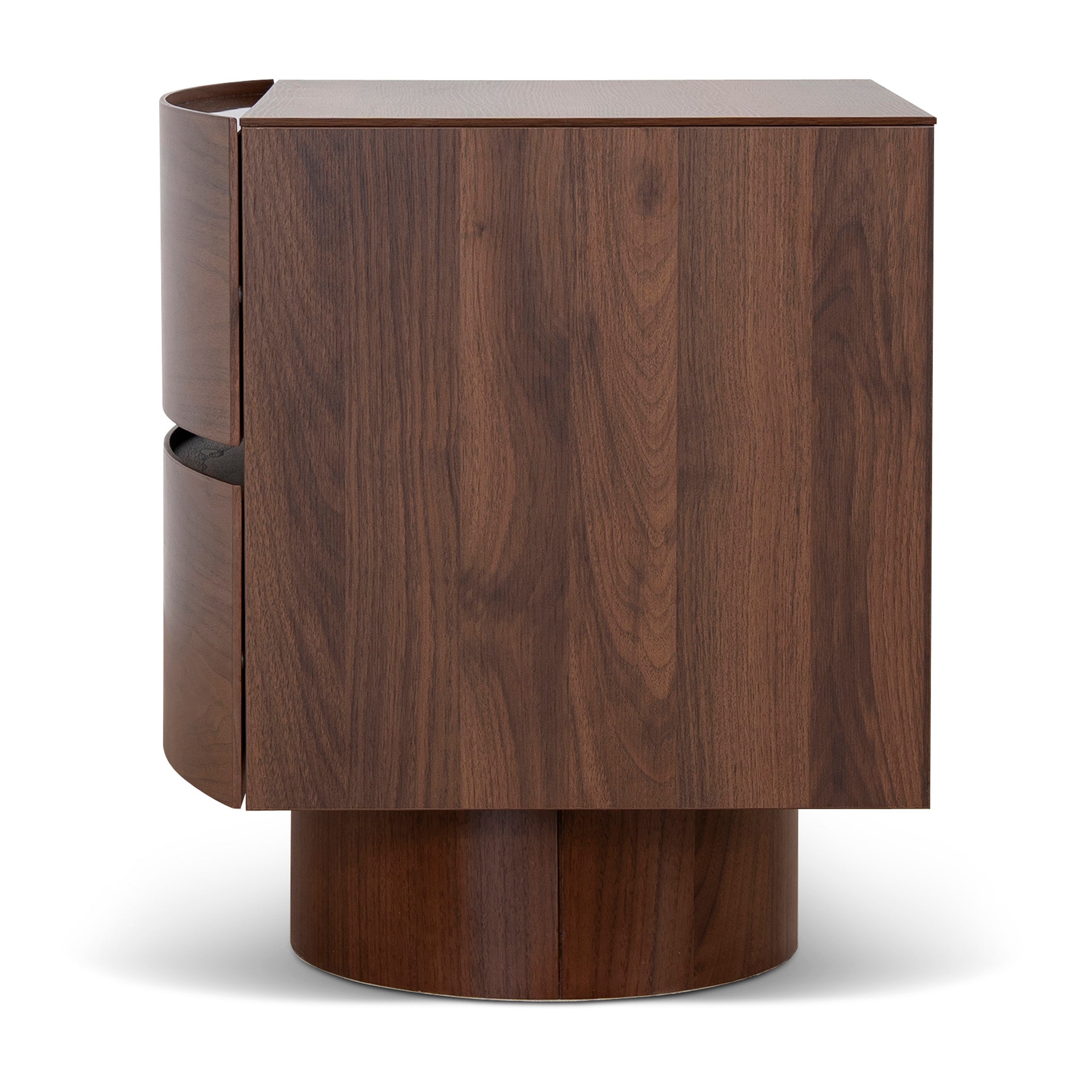 Dorit Bedside Table - Walnut Bedside Table Iggy-Core