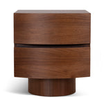 Dorit Bedside Table - Walnut Bedside Table Iggy-Core