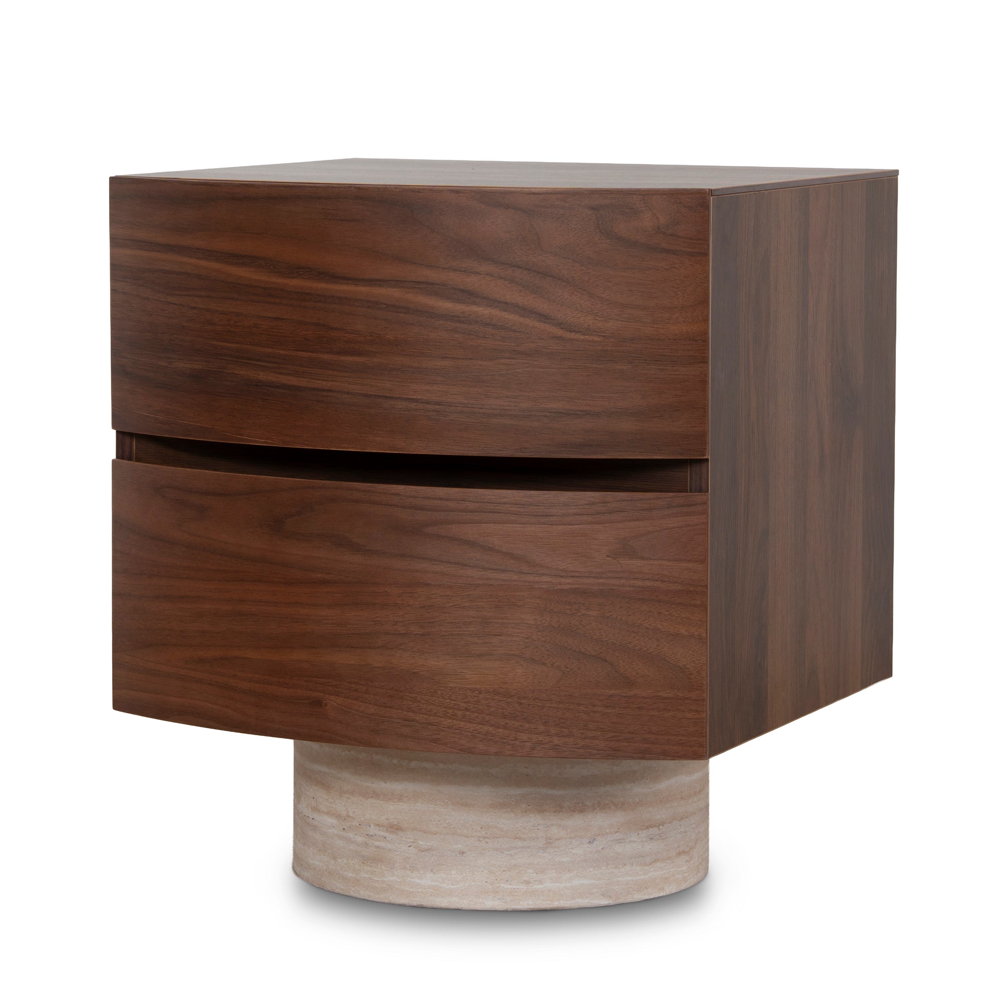 Ex Display - Dorit Bedside Table - Walnut Bedside Table Iggy-Core