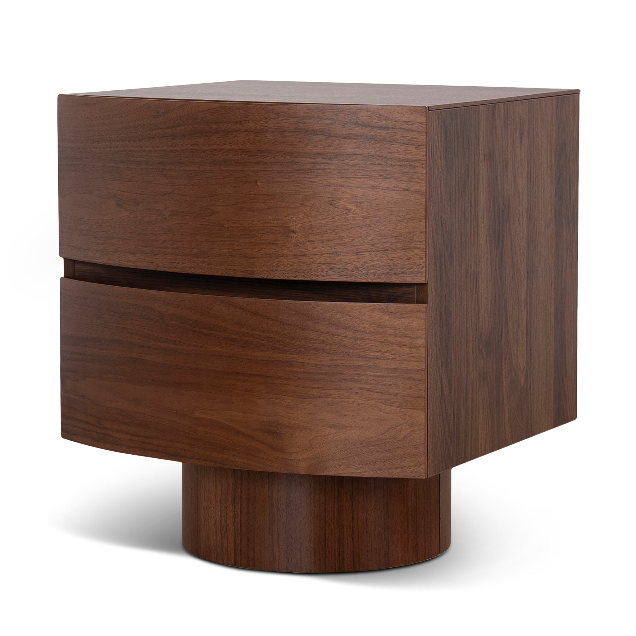 Dorit Bedside Table - Walnut Bedside Table Iggy-Core