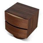 Dorit Bedside Table - Walnut Bedside Table Iggy-Core
