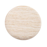 Imperial Walnut Side Table - Stone Look Beige Side Table Iggy-Core