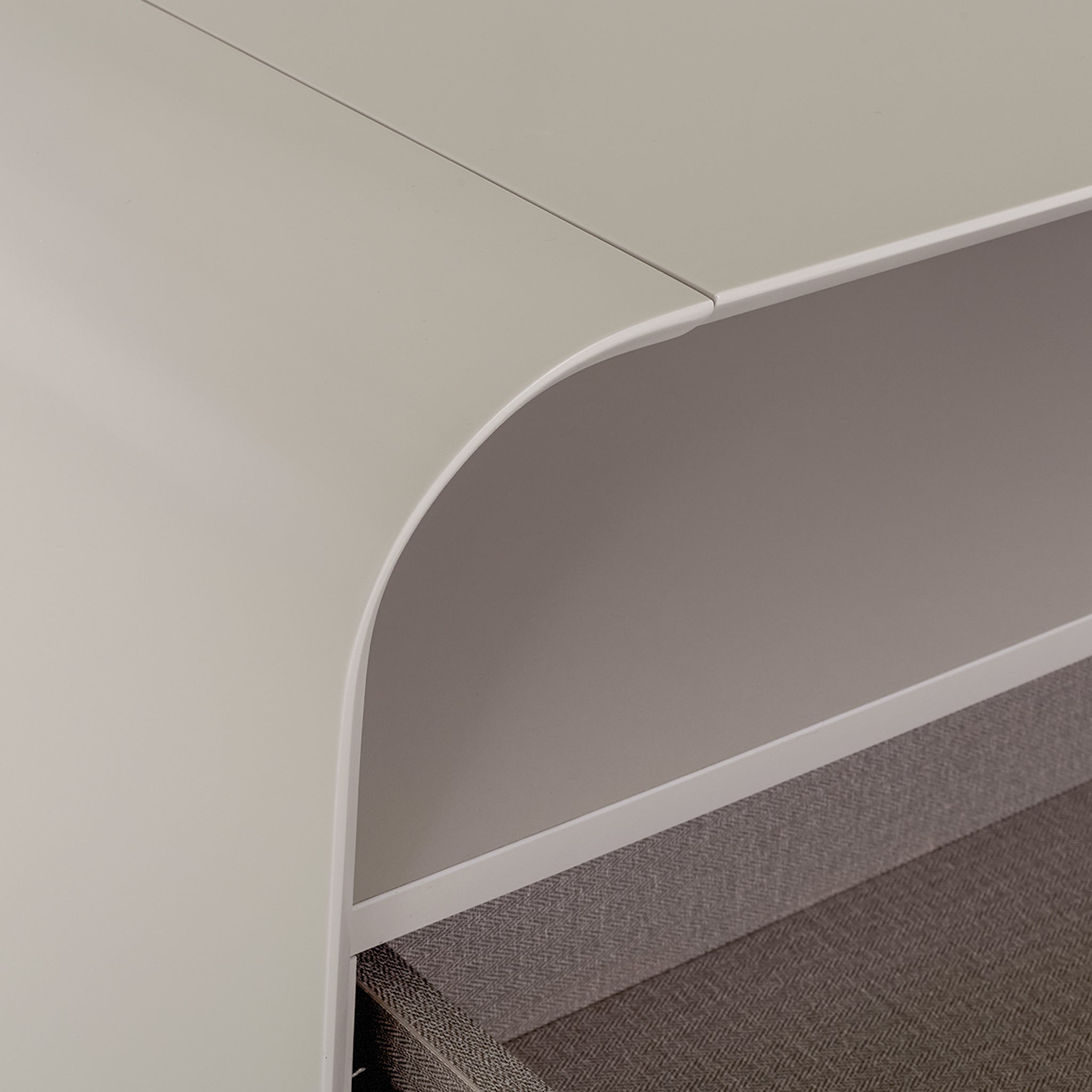 Ex Display - Chroma Bedside Table - Warm Grey Bedside Table Iggy-Core