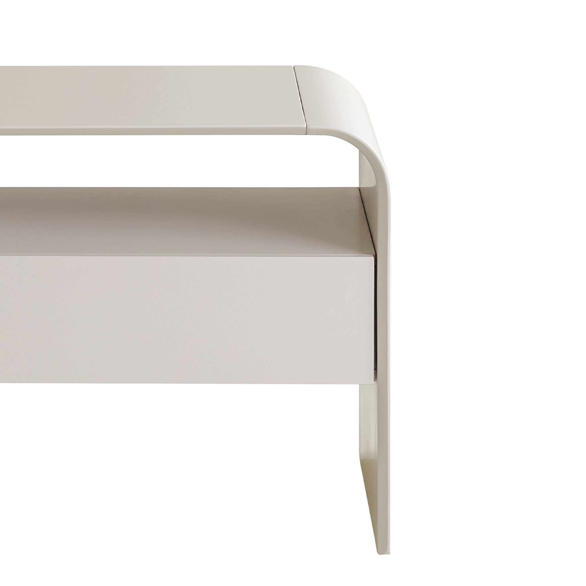 Ex Display - Chroma Bedside Table - Warm Grey Bedside Table Iggy-Core