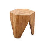 GoldLeaf Elm Side Table - Natural Side Table Iggy-Core