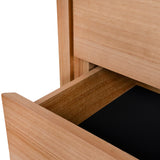 Jenny 56cm Bedside Table - Messmate Bedside Table AU Wood-Core