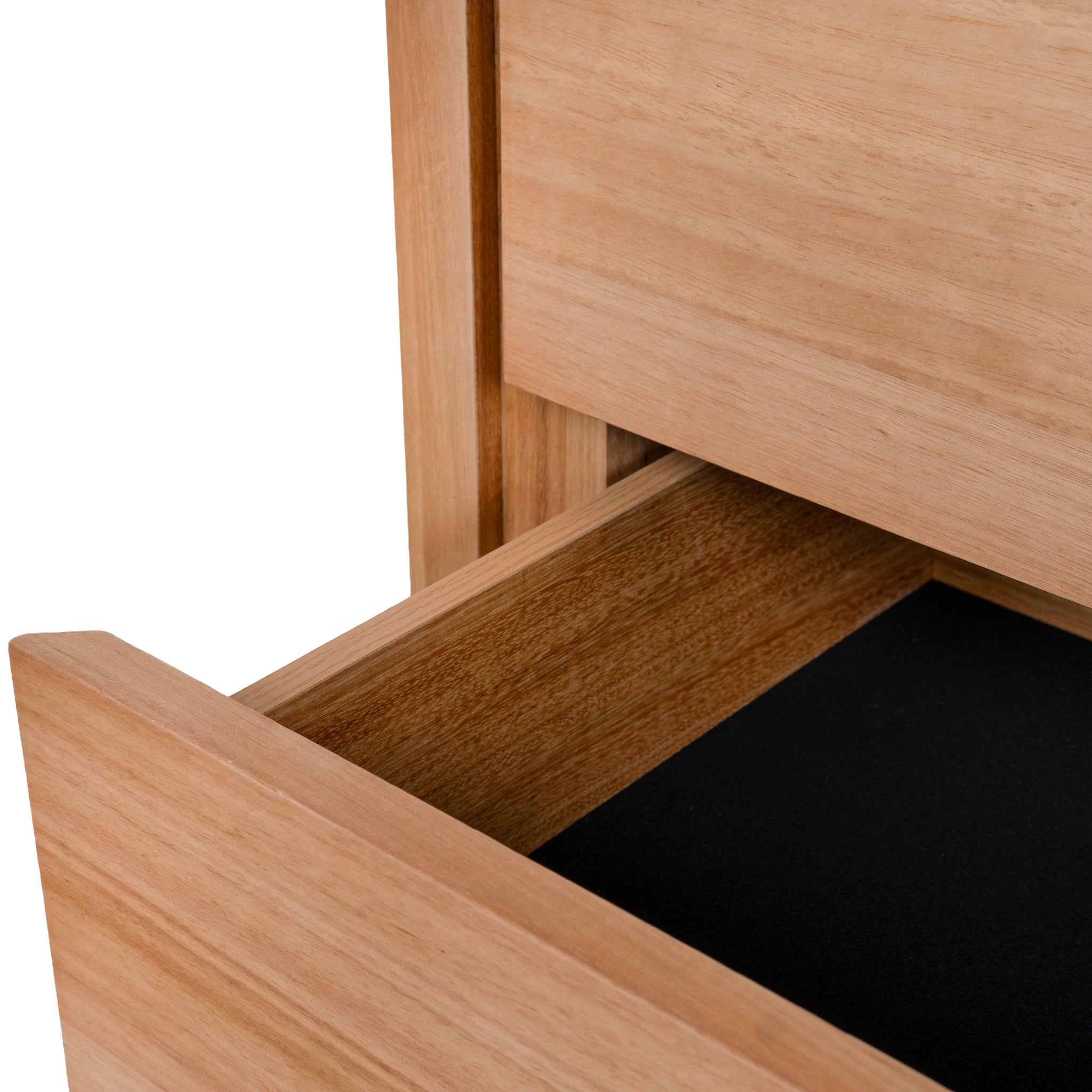 Jenny 56cm Bedside Table - Messmate Bedside Table AU Wood-Core