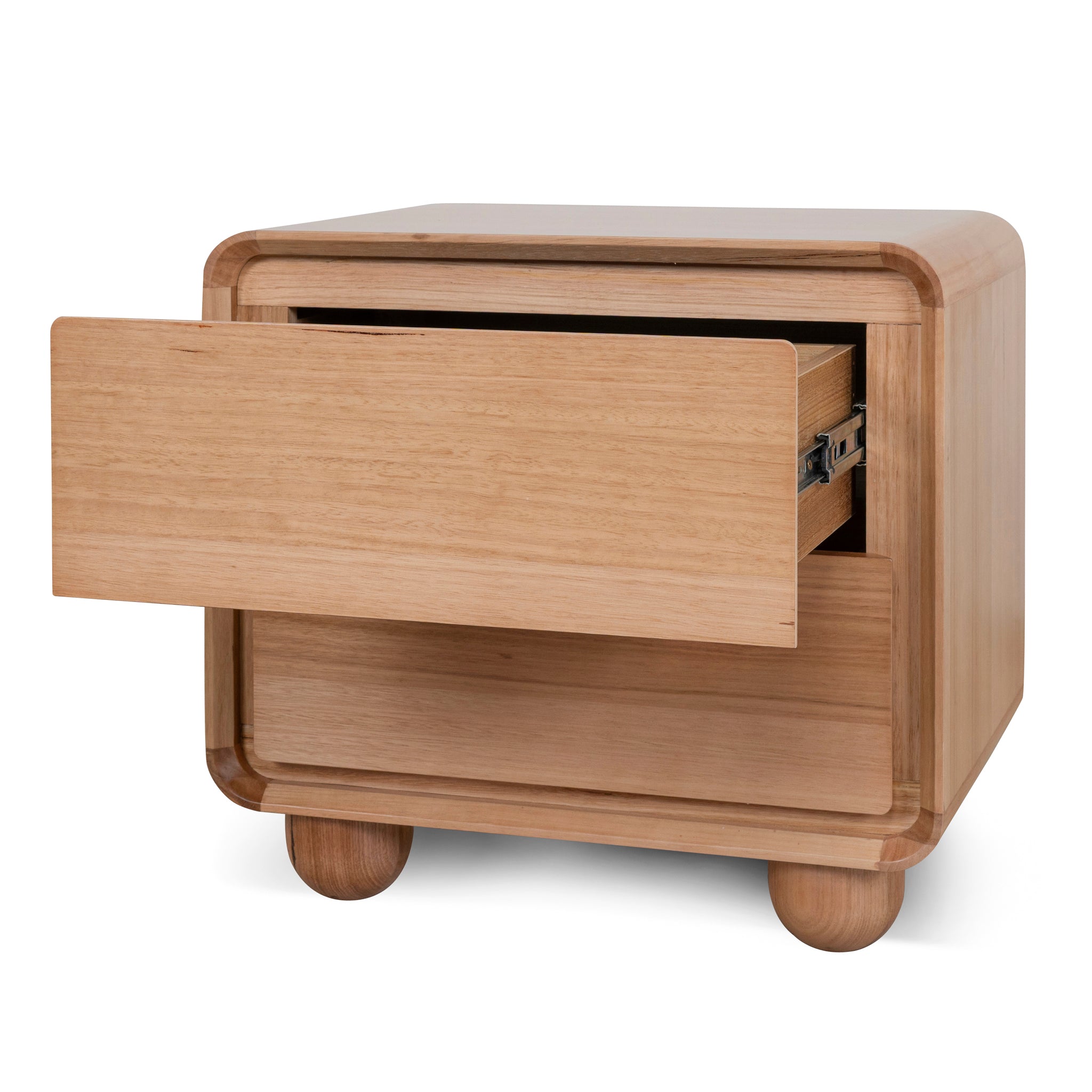 Jenny 56cm Bedside Table - Messmate Bedside Table AU Wood-Core