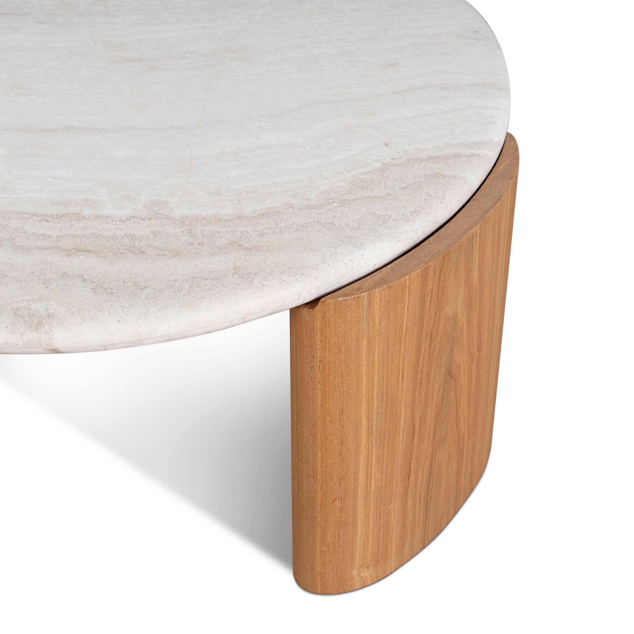 Marbela Nested Travertine Coffee Table - Natural Coffee Table NY-Core