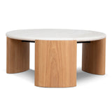 Marbela Nested Travertine Coffee Table - Natural Coffee Table NY-Core