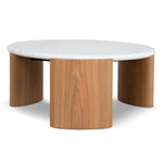 Marbela Nested Carrara Marble Coffee Table - Natural Coffee Table NY-Core