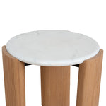 Marbela Nested Carrara Marble Coffee Table - Natural Coffee Table NY-Core