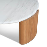 Marbela Nested Carrara Marble Coffee Table - Natural Coffee Table NY-Core
