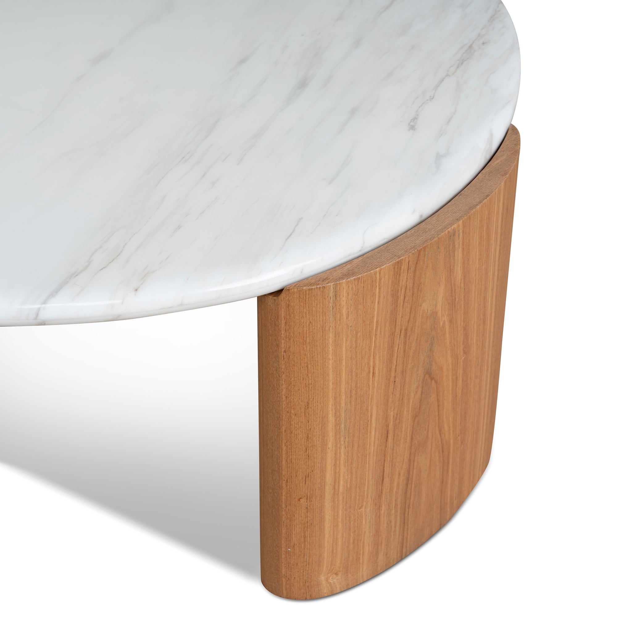 Marbela Nested Carrara Marble Coffee Table - Natural Coffee Table NY-Core