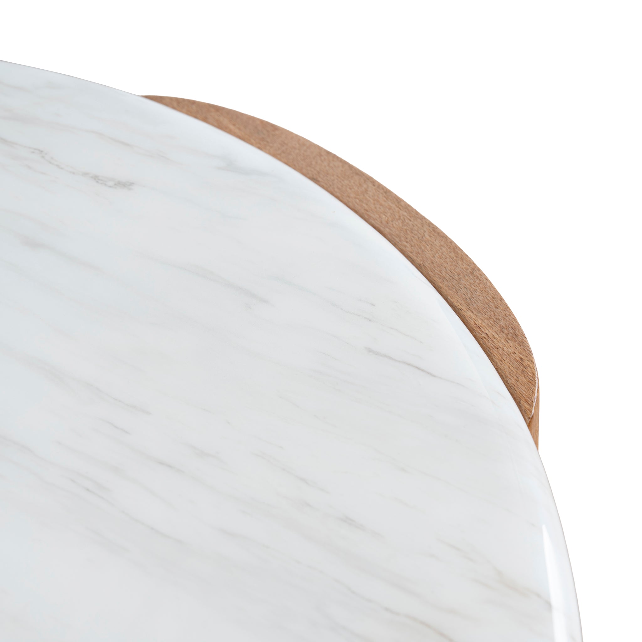 Marbela Nested Carrara Marble Coffee Table - Natural Coffee Table NY-Core