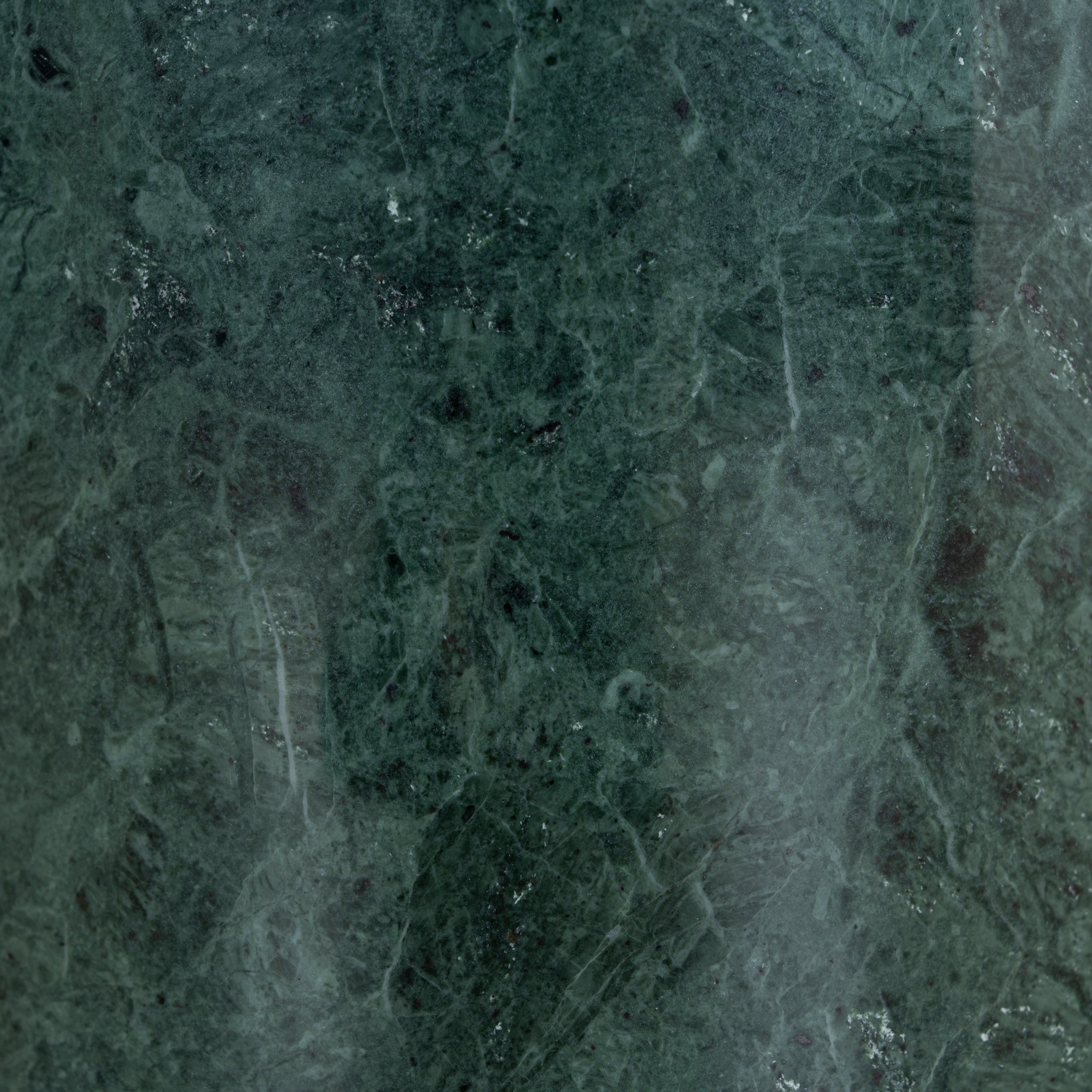 Pravina 45cm Brushed Gold Side Table - Green Crystal Side Table NY-Core