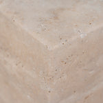 Hilaria 40cm Matte White Side Table - Natural Side Table NY-Core