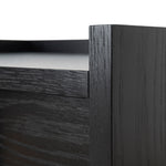 Ex Display - Kobus 50cm Bedside Table - Black Bedside Table KD-Core