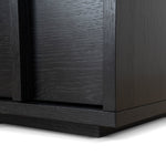 Ex Display - Kobus 50cm Bedside Table - Black Bedside Table KD-Core