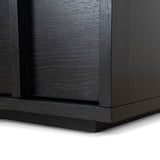 Ex Display - Kobus 50cm Bedside Table - Black Bedside Table KD-Core