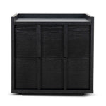 Ex Display - Kobus 50cm Bedside Table - Black Bedside Table KD-Core