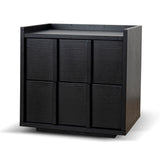 Ex Display - Kobus 50cm Bedside Table - Black Bedside Table KD-Core