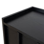 Ex Display - Kobus 50cm Bedside Table - Black Bedside Table KD-Core