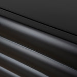 Vasuda 48cm Bedside Table - Matte Black Bedside Table KD-Core