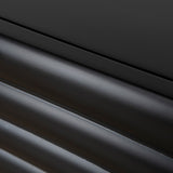 Vasuda 48cm Bedside Table - Matte Black Bedside Table KD-Core