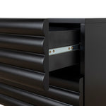 Vasuda 48cm Bedside Table - Matte Black Bedside Table KD-Core