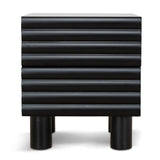 Vasuda 48cm Bedside Table - Matte Black Bedside Table KD-Core
