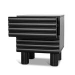 Vasuda 48cm Bedside Table - Matte Black Bedside Table KD-Core