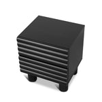 Vasuda 48cm Bedside Table - Matte Black Bedside Table KD-Core