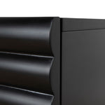 Vasuda 48cm Bedside Table - Matte Black Bedside Table KD-Core